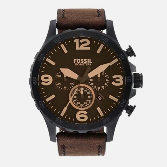 Fossil Other - Fossil Watch Nate JR1487 Men's BROWN
